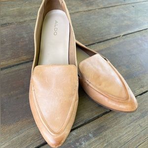 Aldo Camel Loafers